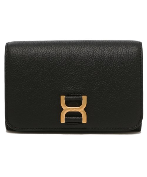 Chloe(クロエ)/クロエ 三つ折り財布 マーシー コンパクト財布 ロゴ ブラック レディース CHLOE CHC23AP097I31 001/img05