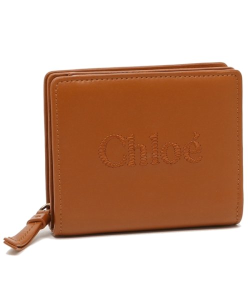 Chloe(クロエ)/クロエ 二つ折り財布 クロエセンス コンパクト財布 ロゴ ブラウン レディース CHLOE CHC23SP867I10 247/img01