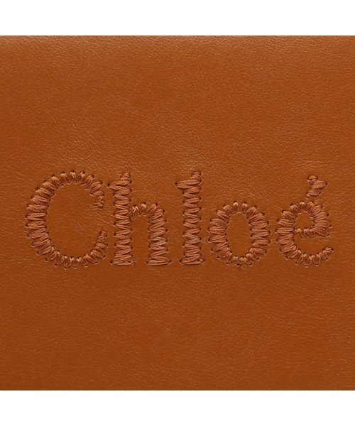 Chloe(クロエ)/クロエ 二つ折り財布 クロエセンス コンパクト財布 ロゴ ブラウン レディース CHLOE CHC23SP867I10 247/img06
