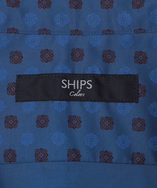 SHIPS Colors  MEN(シップスカラーズ　メン)/SHIPS Colors:〈洗濯機可能〉プリント モチーフ ワイドカラー シャツ/img07