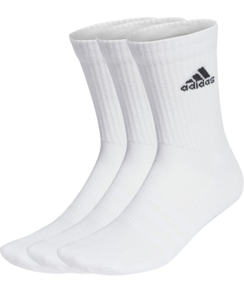 adidas(adidas)/adidas アディダス SPW クッション3Pクルーソックス 靴下 EBB96 HT3446/img01