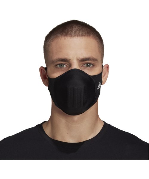 adidas(adidas)/adidas アディダス フェイスカバー MOLDED FACE CVR マスク ウイルス対策 防風 ロゴ入/img04