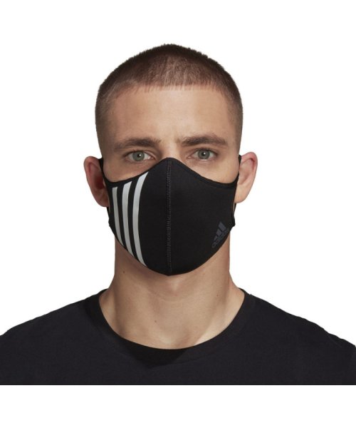 Adidas(アディダス)/adidas アディダス フェイスカバー FACE COVER 3S マスク ウイルス対策 防風 ロゴ入り/img04