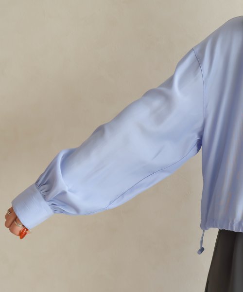 SocialGIRL(ソーシャルガール)/裾絞り襟付きシャツ/img22