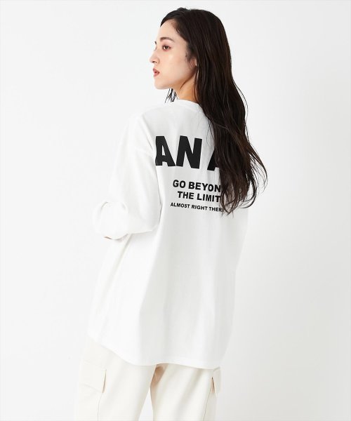 ANAP(アナップ)/ANAP ロゴ オーバーサイズ ロングスリーブ Tシャツ ロンT/img04