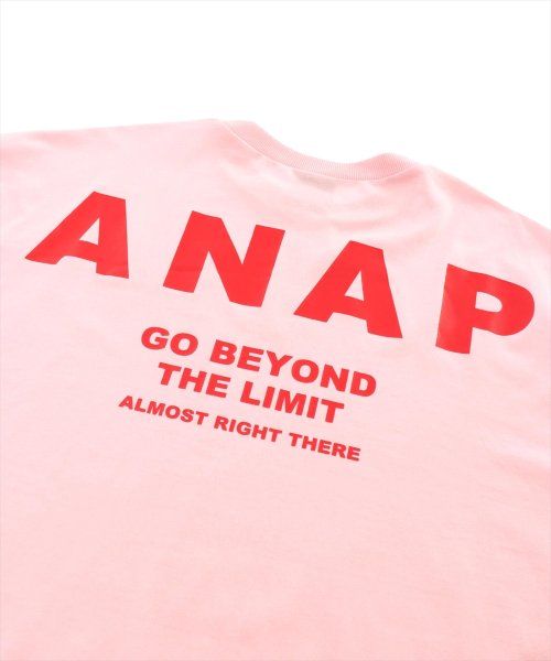 ANAP(アナップ)/ANAP ロゴ オーバーサイズ ロングスリーブ Tシャツ ロンT/img24
