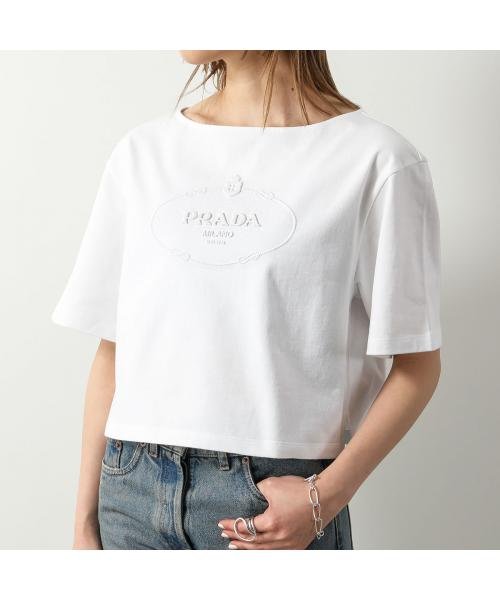 PRADA(プラダ)/PRADA 半袖 Tシャツ 3546 B14LQ ロゴ/img01