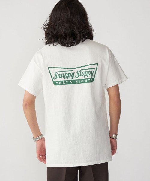 SHIPS MEN(シップス　メン)/【SHIPS別注】SloppySupply: ロゴ プリント 半袖 Tシャツ/img13