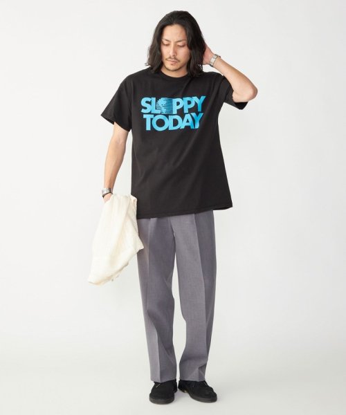 SHIPS MEN(シップス　メン)/【SHIPS別注】SloppySupply: ロゴ プリント 半袖 Tシャツ/img17