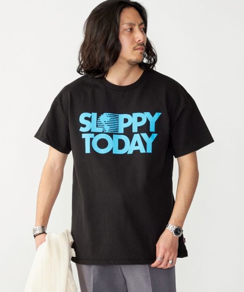 SHIPS MEN(シップス　メン)/【SHIPS別注】SloppySupply: ロゴ プリント 半袖 Tシャツ/img19