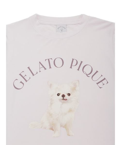 gelato pique Kids＆Baby(gelato pique Kids＆Baby)/【JUNIOR】 DOG柄Tシャツ&ショートパンツセット/img04