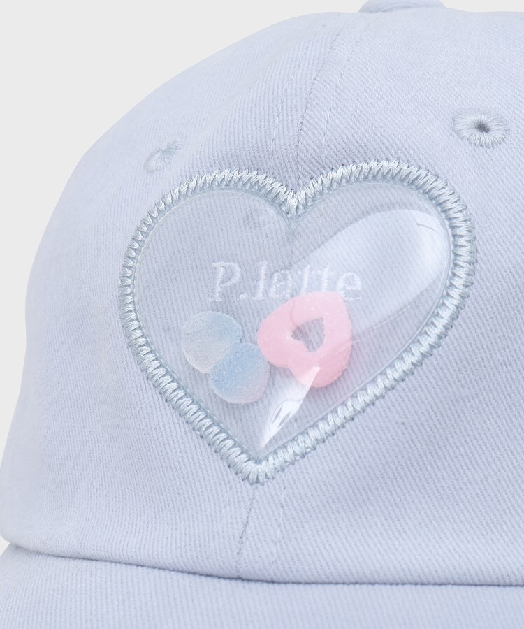 ハートモチーフ入りCAP