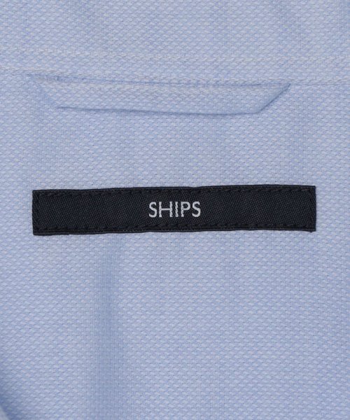 SHIPS MEN(シップス　メン)/SHIPS: 〈接触冷感〉セミワイドカラー アイスコットン カラミ ロングスリーブ シャツ/img18
