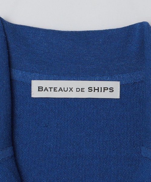 SHIPS MEN(シップス　メン)/BATEAUX DE SHIPS: リネン ダブル ブレスト ニット ジャケット/img04