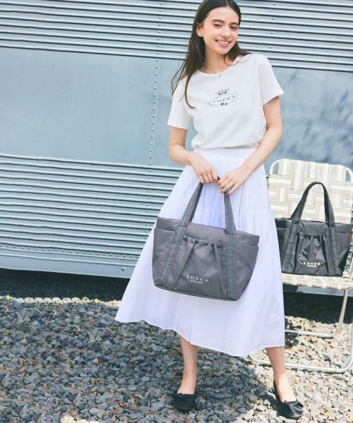 TOCCA(TOCCA)/【WEB＆一部店舗限定】【A4サイズ対応・撥水・サスティナブル素材】SOSTA POCKETTOTE トートバッグ/img02