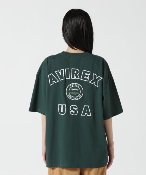 AVIREX(AVIREX)/VARSITY LOGO T－SHIRT/バーシティーロゴティーシャツ/img47