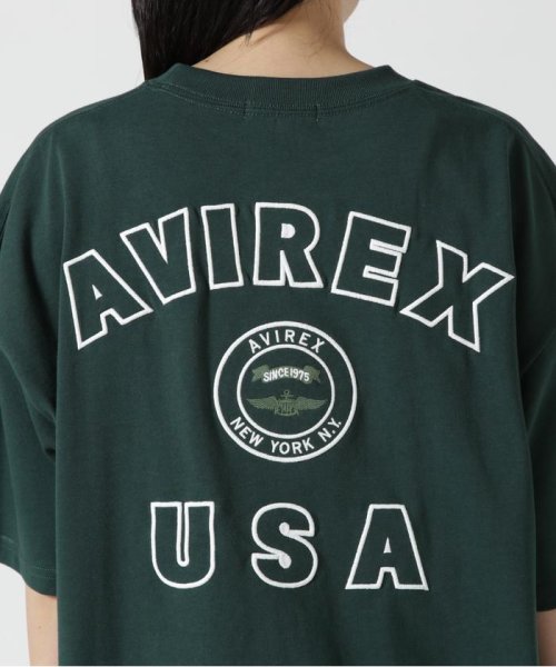 AVIREX(AVIREX)/VARSITY LOGO T－SHIRT/バーシティーロゴティーシャツ/img51