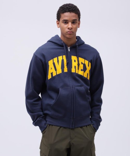 AVIREX(AVIREX)/《DAILY/デイリー》ZIP UP SWEAT PARKA LOGO / ジップアップ スウェット パーカー ロゴ / AVIREX / /img41