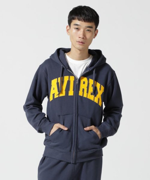 AVIREX(AVIREX)/《DAILY/デイリー》ZIP UP SWEAT PARKA LOGO / ジップアップ スウェット パーカー ロゴ / AVIREX / /img49