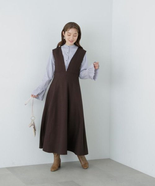 N Natural Beauty Basic(エヌナチュラルビューティベーシック)/パネル切替フレアジャンパースカート《S Size Line》 24SS/img66