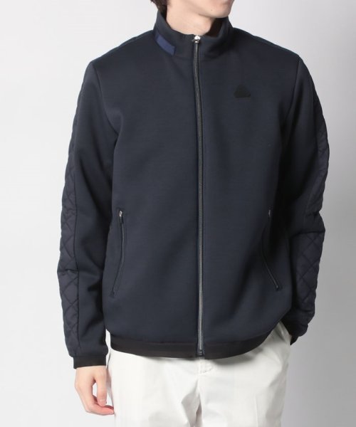 ハイブリッド中わたブルゾン【蓄熱保温】 