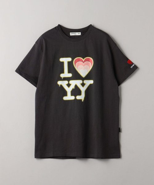 BEAUTY&YOUTH UNITED ARROWS(ビューティーアンドユース　ユナイテッドアローズ)/＜OPEN Yy＞I LOVE YY BOX Tシャツ/img09