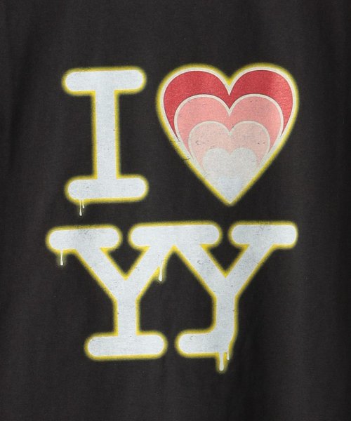 BEAUTY&YOUTH UNITED ARROWS(ビューティーアンドユース　ユナイテッドアローズ)/＜OPEN Yy＞I LOVE YY BOX Tシャツ/img13