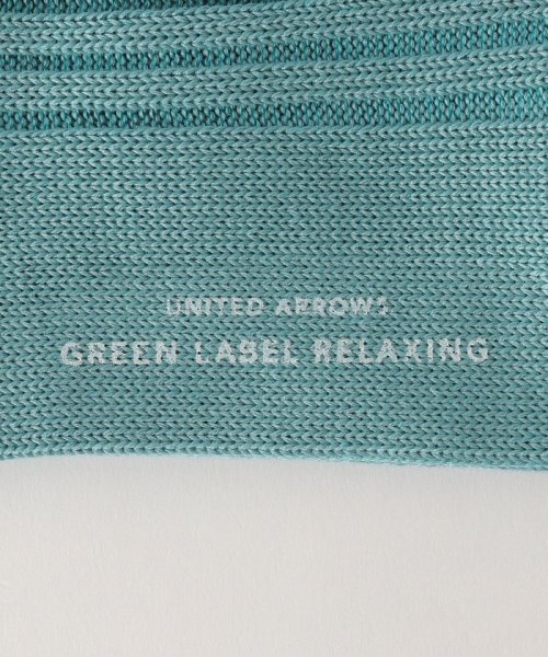 green label relaxing(グリーンレーベルリラクシング)/リブ ソリッド ソックス/img08
