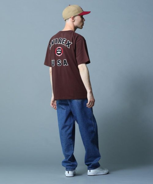 AVIREX(AVIREX)/ヴァーシティー ロゴ Tシャツ2.0/VARSITY LOGO T－SHIRT 2.0/img13