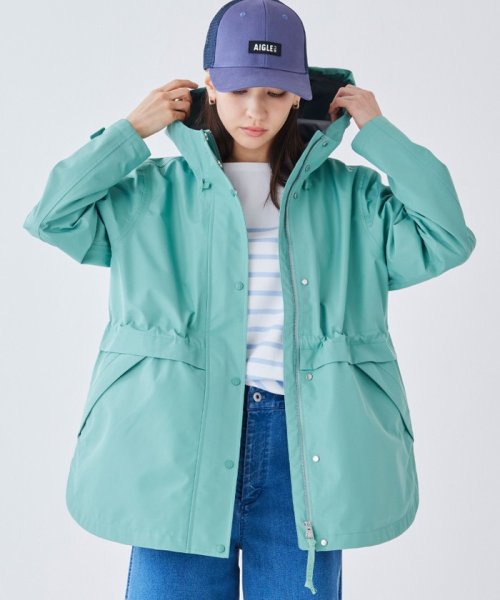 AIGLE(エーグル)/GORE－TEX ゴアテックス 防水 透湿 防風 3レイヤーフーデッドジャケット RP/img15