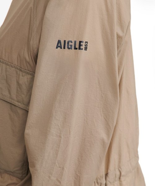 AIGLE(エーグル)/撥水 パッカブルフーデッドナイロンジャケット/img04