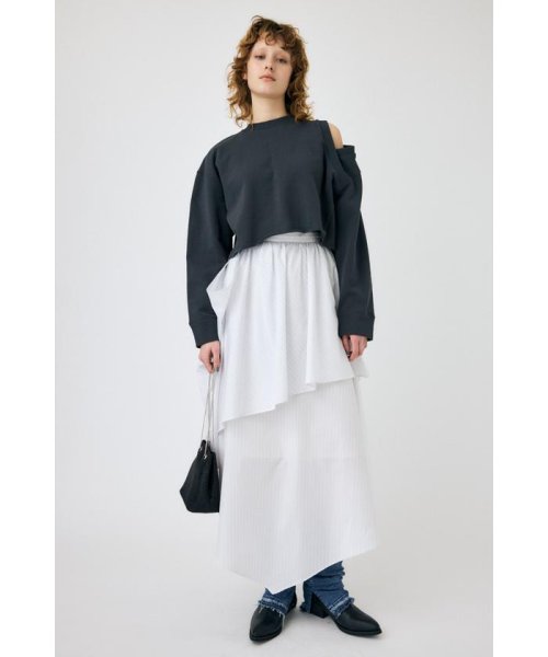 moussy(マウジー)/SHOULDER CUT CROPPED トップス/img03