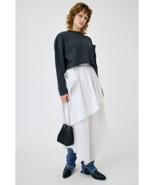 moussy(マウジー)/SHOULDER CUT CROPPED トップス/img04