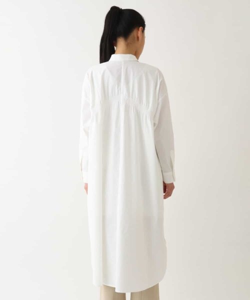 HIROKO BIS(ヒロコビス)/シャーリングデザインロングシャツ /洗濯機で洗える/img02