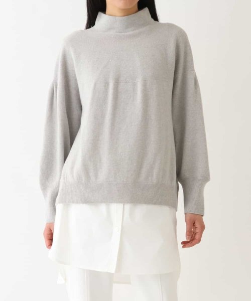 HIROKO BIS(ヒロコビス)/レイヤードシャツスカート /洗濯機で洗える/img07