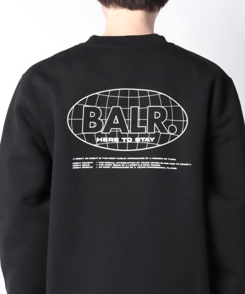 BALR(ボーラー)/OLAF STRAIGHT H2S GLOBE CREWNECK/img04