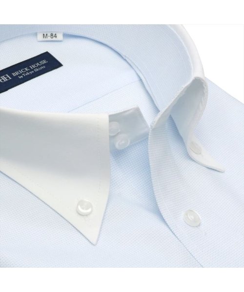 TOKYO SHIRTS(TOKYO SHIRTS)/形態安定 ボットーニボタンダウンカラー 長袖ワイシャツ/img02