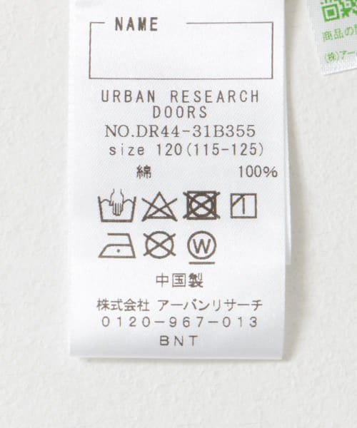 URBAN RESEARCH DOORS（Kids）(アーバンリサーチドアーズ（キッズ）)/『WEB/一部店舗限定サイズ』『親子リンク』ロゴプリントロンTシャツ(KIDS)/img27