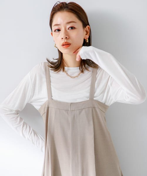 URBAN RESEARCH Sonny Label(アーバンリサーチサニーレーベル)/シアークルーネックロングスリーブTシャツ/img02