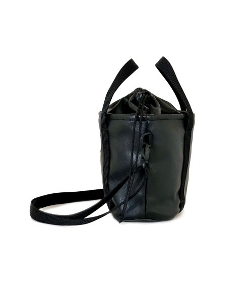 FREDRIK PACKERS(FREDRIK PACKERS)/【FREDRIK PACKERS / フレドリックパッカーズ】EC限定カラーあり！DRAWSTRING MINI TOTE ECO LEATHER 2WAY巾着/img20