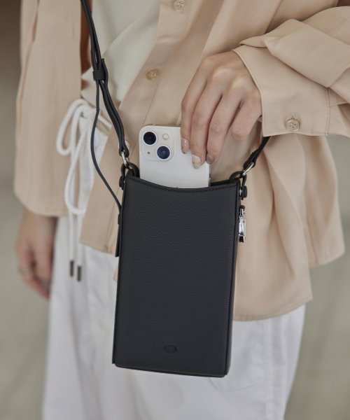 Demiu(Demiu)/全機種対応◎【Demiu / デミュ】Petit Smartphone Bag スマホバッグ ショルダーバッグ スマホショルダー 本革 カウレザー 牛革/img02