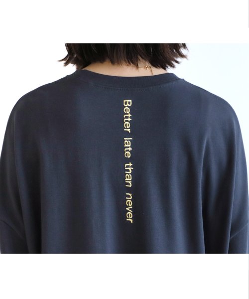 reca(レカ)/二重織バック刺繍ロゴTシャツ(R23230－k)/img46