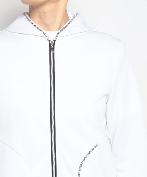 LANVIN SPORT(ランバン スポール)/【WEB限定】フルオープンカットソーブルゾン【吸汗/ストレッチ】/img11