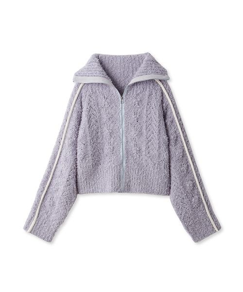 ラインニットフーディー 予めご了承ください