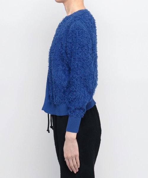 フリンジカーディガン 