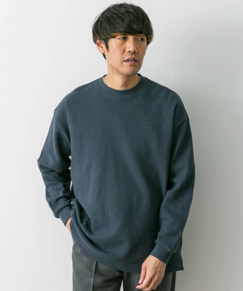 URBAN RESEARCH DOORS(アーバンリサーチドアーズ)/『別注』LACOSTE×DOORS　thick pique crew long－sleeve/img48