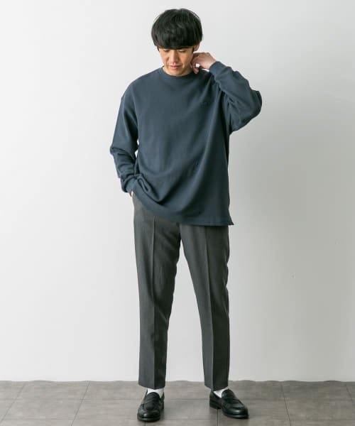 URBAN RESEARCH DOORS(アーバンリサーチドアーズ)/『別注』LACOSTE×DOORS　thick pique crew long－sleeve/img50