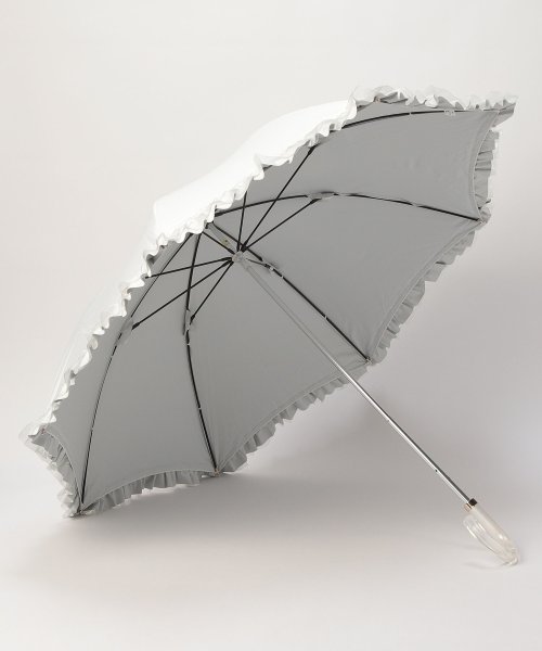 LANVIN en Bleu(umbrella)(ランバンオンブルー（傘）)/晴雨兼用日傘　オーガンジーフリル/img01