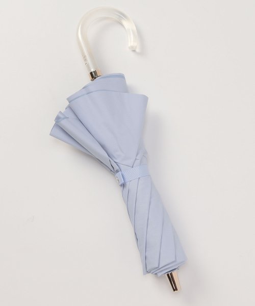 LANVIN en Bleu(umbrella)(ランバンオンブルー（傘）)/晴雨兼用折りたたみ日傘　フレアフリル/img02