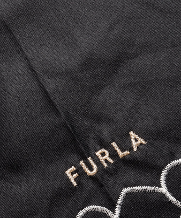 フルラ FURLA 晴雨兼用 楽々開閉 折傘 日傘 ハート刺繍 遮熱 1級